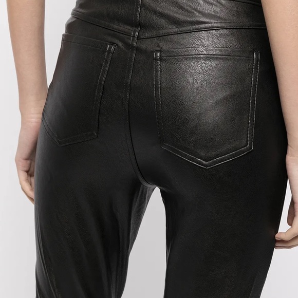 Spanx Faux Leather High Rise Skinny Pants - Picture 5 of 16